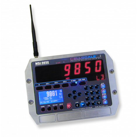 MSI-9850 CellScale™ RF Digital Weight Indicator