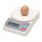 A&D HL-i series weighing a brown egg